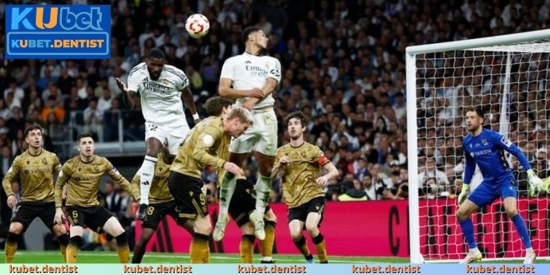 Diễn biến chính trong trận real madrid đấu với real sociedad